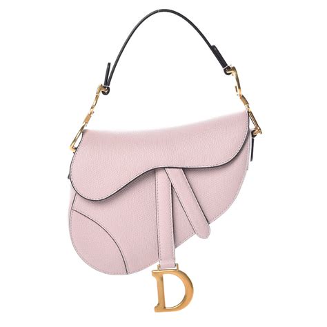 christian Dior saddle bag pink